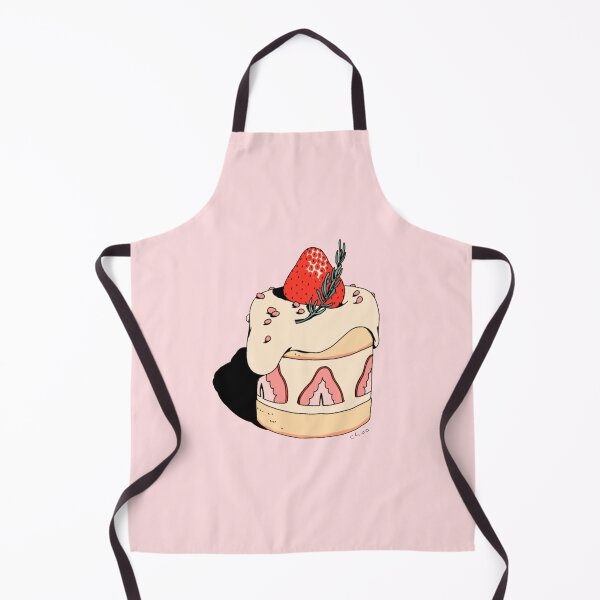 Item preview, Kawaii Strawberry Cake designed and sold by HelloGloomy.
