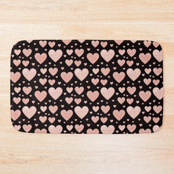 Item preview, Light Rose Gold Faux Glitter Hearts designed and sold by Felicity-K.