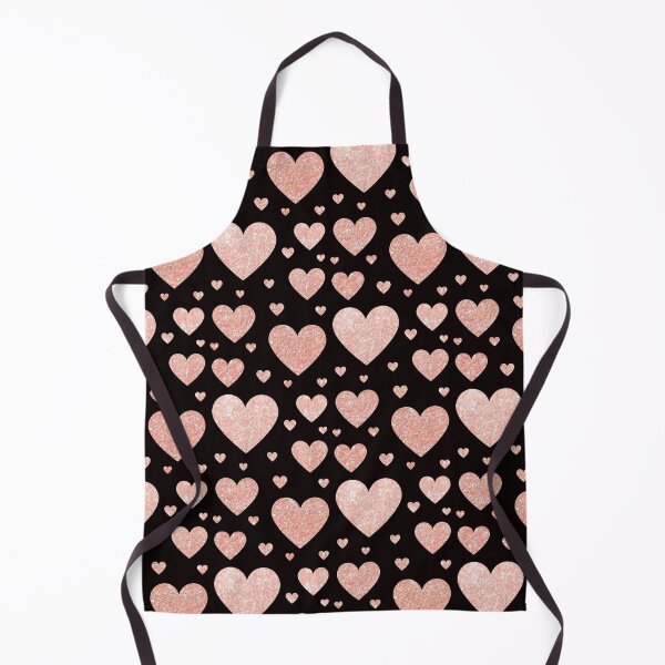 Item preview, Light Rose Gold Faux Glitter Hearts designed and sold by Felicity-K.