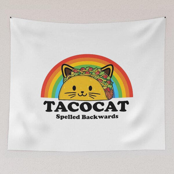 Artikelvorschau, Taco Cat rückwärts geschrieben entworfen und verkauft von LordArt.