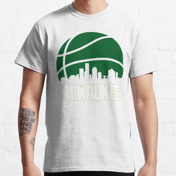 Milwaukee Brewers Green Bay Packers And Milwaukee Bucks Wisconsin Team  Sport Skylines Signatures Shirt