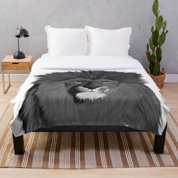 Item preview, Lion At Rest - Black and White Version designed and sold by SankDesigns.