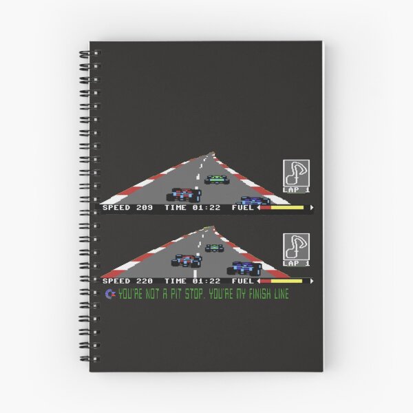 Item preview, Vintage Video game Commodore 64 c64 Pit Stop Formula designed and sold by niksy.