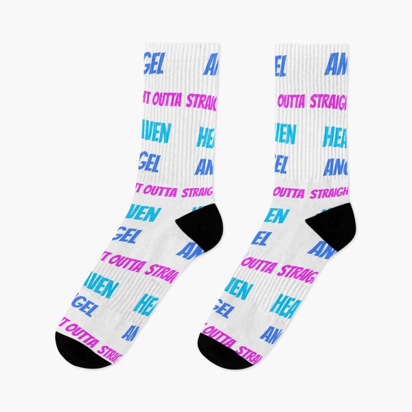 Item preview, Angel Straight Outta Heaven. designed and sold by silviasunflower.