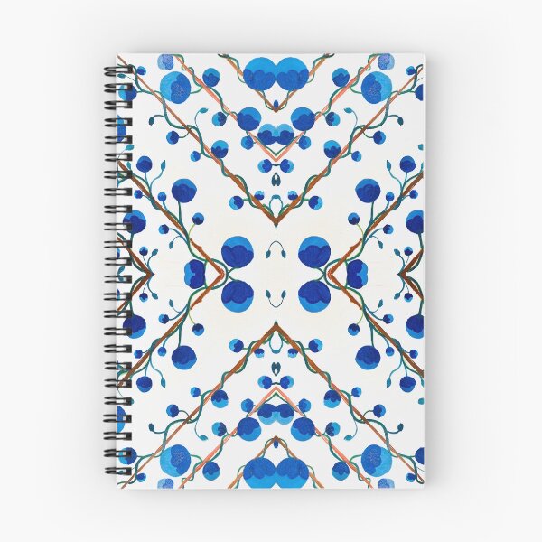 Item preview, Flowery blue & white pattern9 designed and sold by angran.