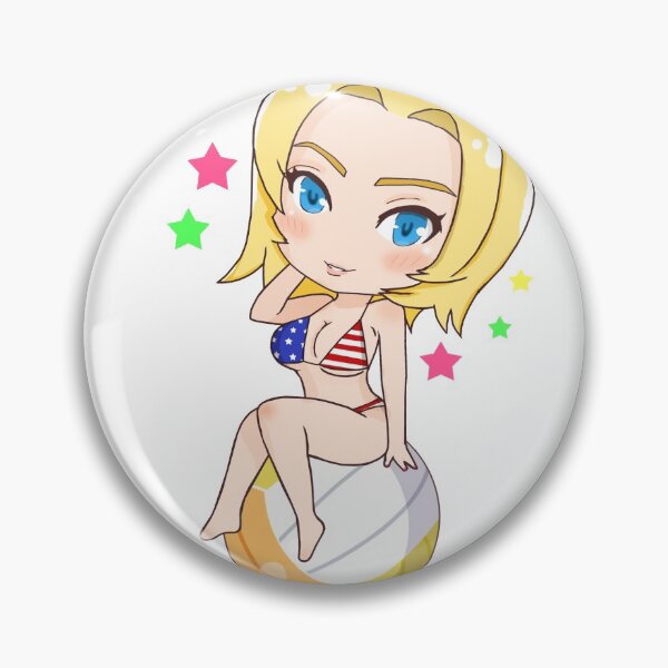 Item preview, Mini Tina Armstrong pin-up designed and sold by StrawberryMoon1.