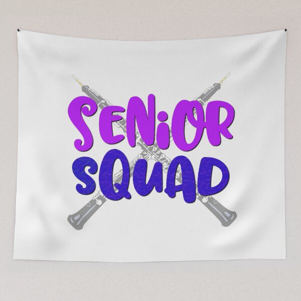 Item preview, Senior Squad - Oboe designed and sold by BandMomDesigns.