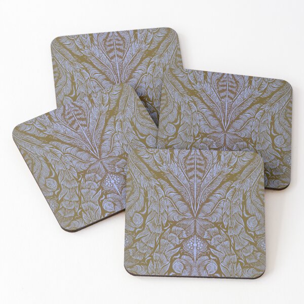 Item preview, Plumage -- mahonia and lilac designed and sold by elizmoriarty.