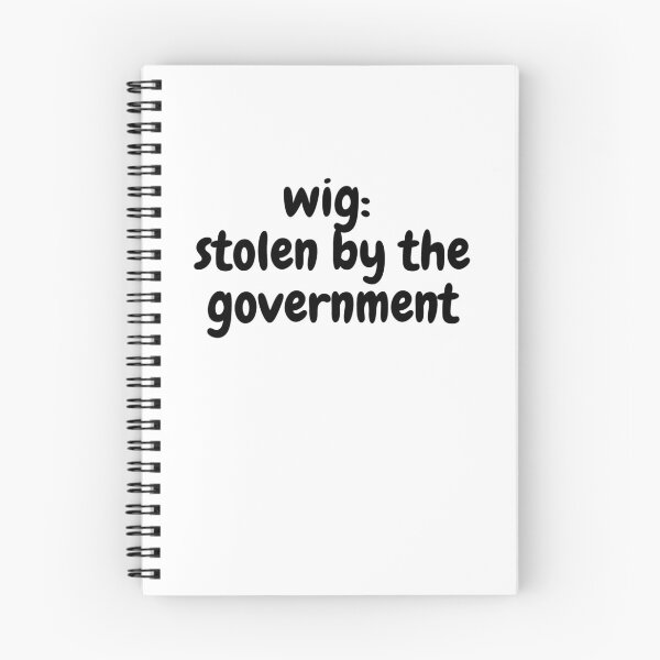 Item preview, wig: stolen by the government designed and sold by Omniodise.