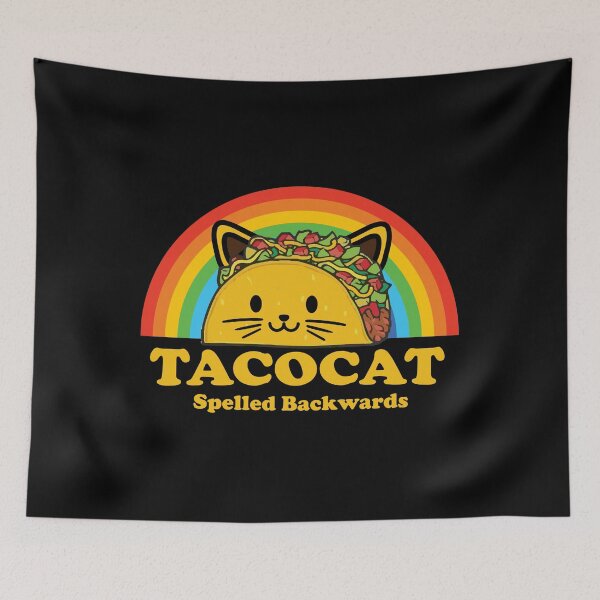 Artikelvorschau, Taco Cat rückwärts geschrieben entworfen und verkauft von LordArt.