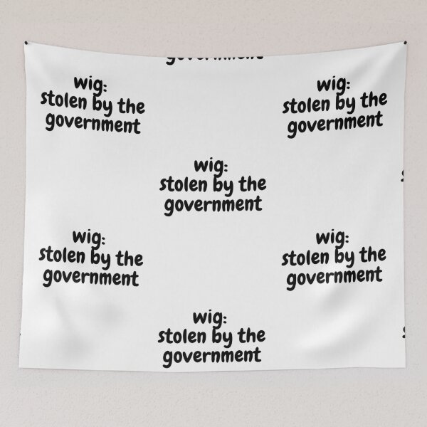 Item preview, wig: stolen by the government designed and sold by Omniodise.
