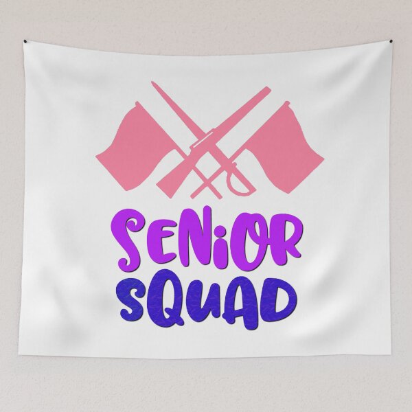 Item preview, Senior Squad - Color Guard Flag/Rifle/Sabre designed and sold by BandMomDesigns.