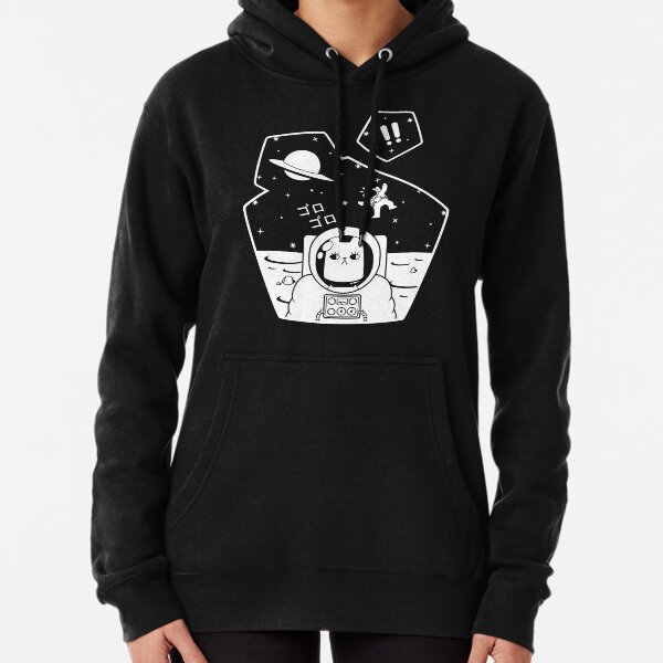 Christobelle Purrlumbus: Oblivious Explorer of Space Pullover Hoodie