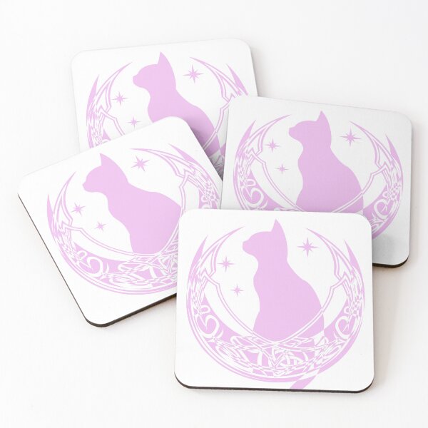 Item preview, Pink Celtic Moon Cat Stars designed and sold by Depic Spirit.