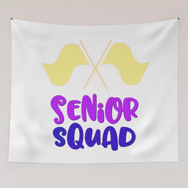 Item preview, Senior Squad - Color Guard Flag designed and sold by BandMomDesigns.