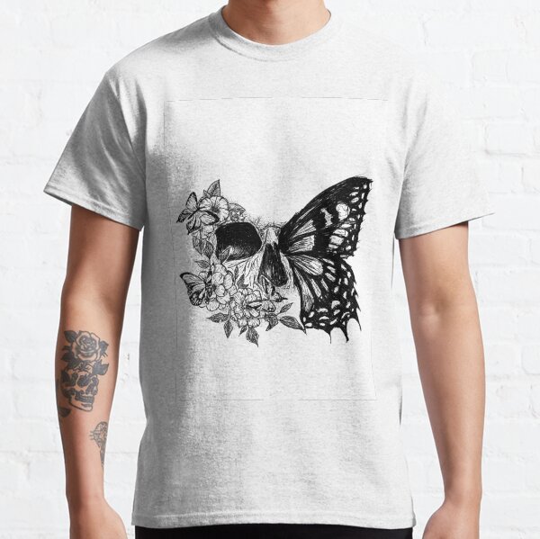 Butterfly Skull Classic T-Shirt