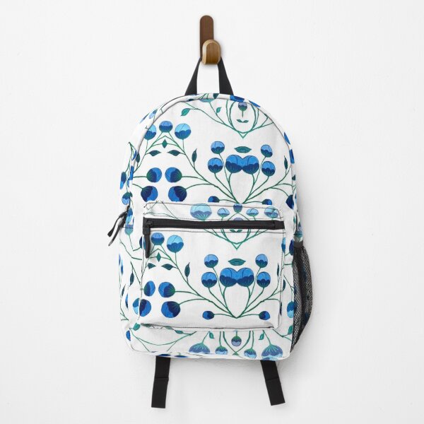 Item preview, Flowery blue & white pattern10 designed and sold by angran.