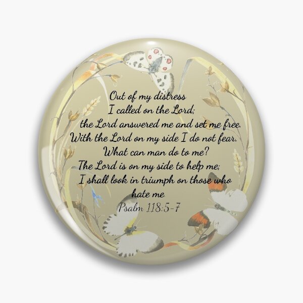 Item preview, Psalm 118:5-7 designed and sold by neteor.