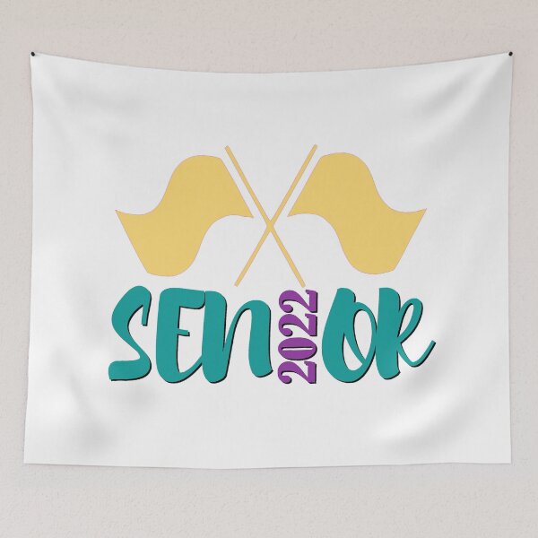 Item preview, Class of 2021 - Color Guard Flag designed and sold by BandMomDesigns.