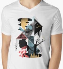 Shapes and Nightmares Men's V-Neck T-Shirt