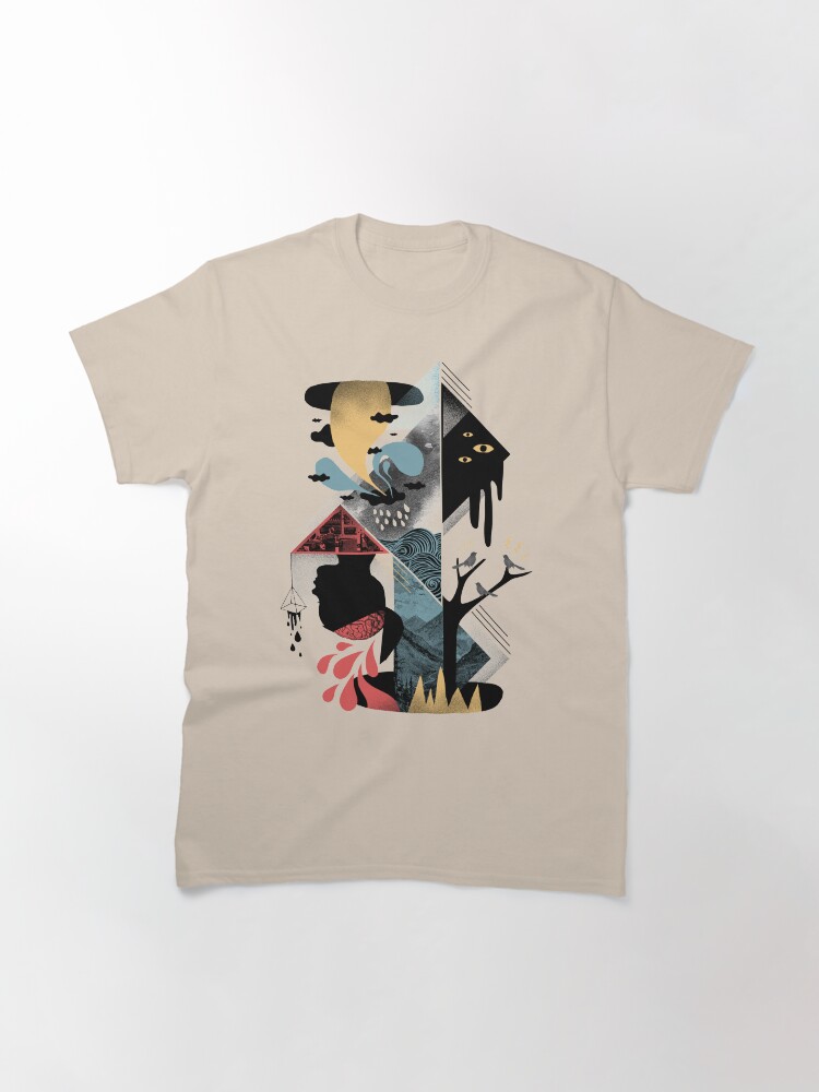 Alternate view of Shapes and Nightmares Classic T-Shirt