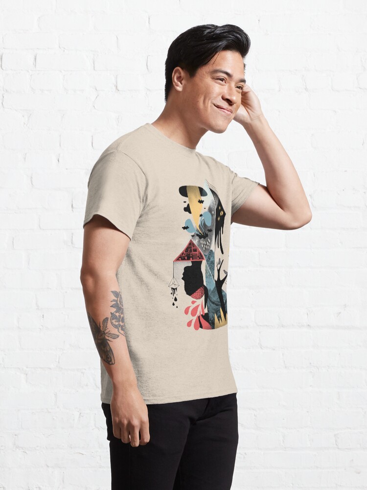 Alternate view of Shapes and Nightmares Classic T-Shirt