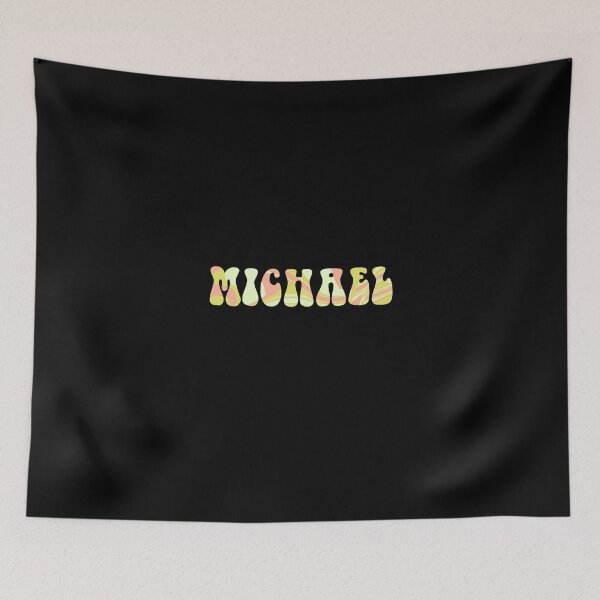 Item preview, Michael psychedelic hippie name tag designed and sold by everything4eva.
