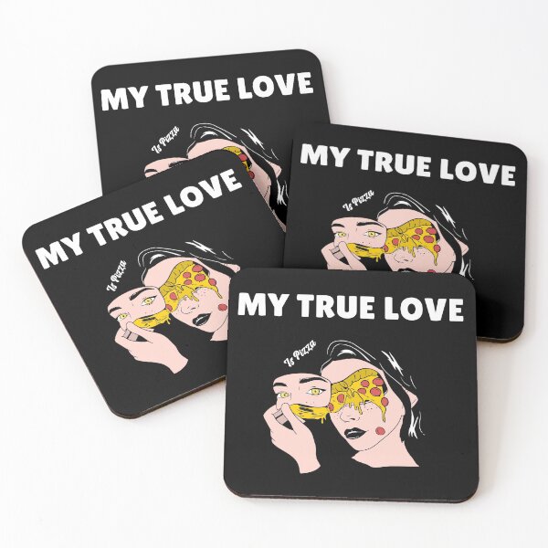 Artikelvorschau, Meine wahre Liebe ist Pizza entworfen und verkauft von KLINESTORE.