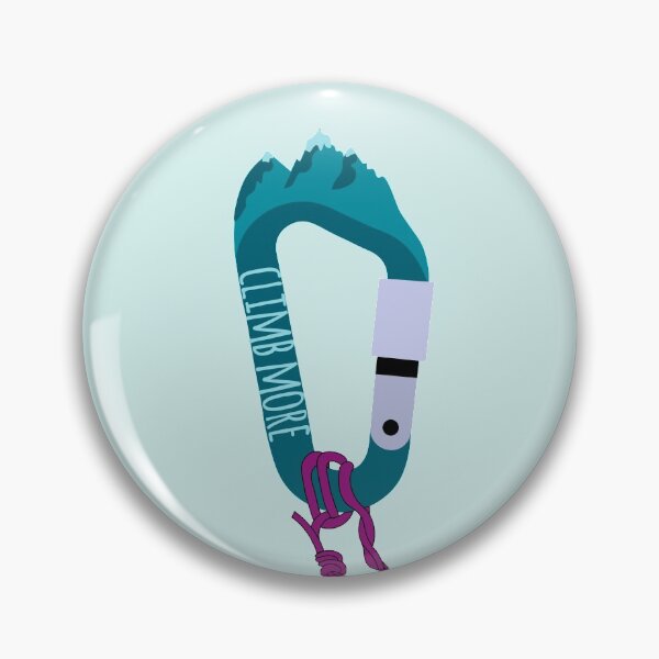 Item preview, Climb More Carabiner, Mountain Climbing designed and sold by shminoa.