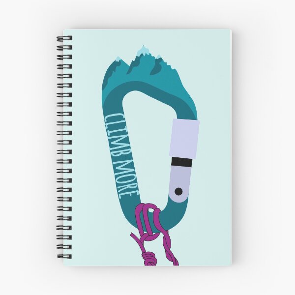 Item preview, Climb More Carabiner, Mountain Climbing designed and sold by shminoa.
