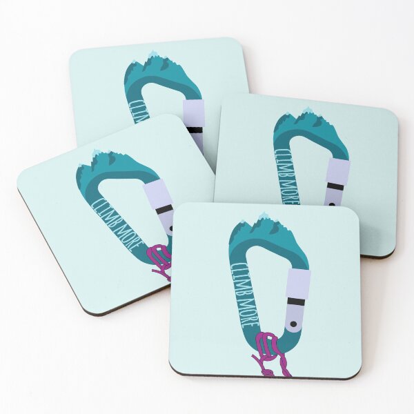 Item preview, Climb More Carabiner, Mountain Climbing designed and sold by shminoa.