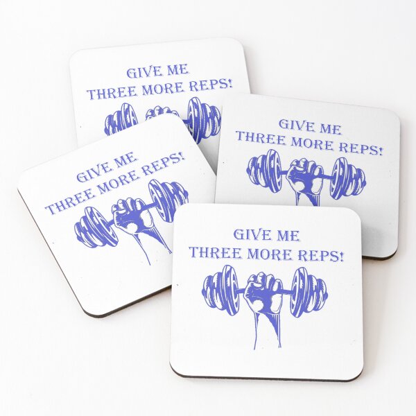 Item preview, Give me 3 more reps! designed and sold by Zodiac-Mania.