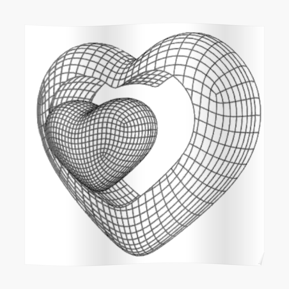 Heart 3d - 3d Drawing For Beginners Step By Step Transparent PNG - 1024x576  - Free Download on NicePNG