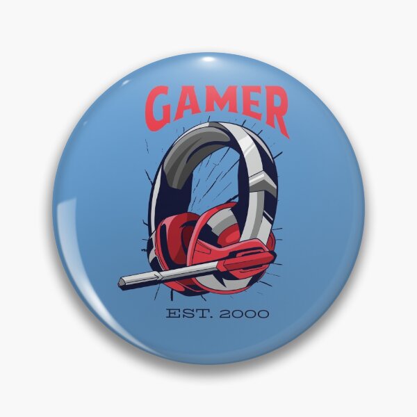Item preview, Gamer Headset - Est. 2000 - 21 year old designed and sold by Ransyn Art.