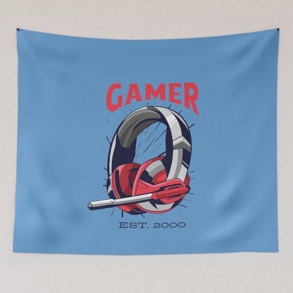 Item preview, Gamer Headset - Est. 2000 - 21 year old designed and sold by Ransyn Art.