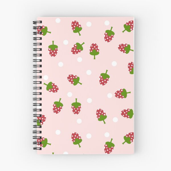 Item preview, Kawaii Pink Strawberry Pastel Aesthetic Cute designed and sold by kristinedesigns.
