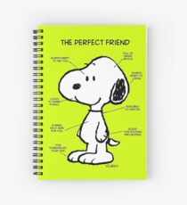 Snoopy : The Perfect Friend Spiral Notebook