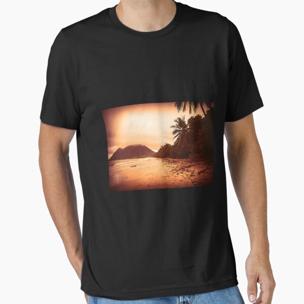 Aperçu de l'œuvre Coucher de soleil Sandy Beach créée et vendue par cinema4design.