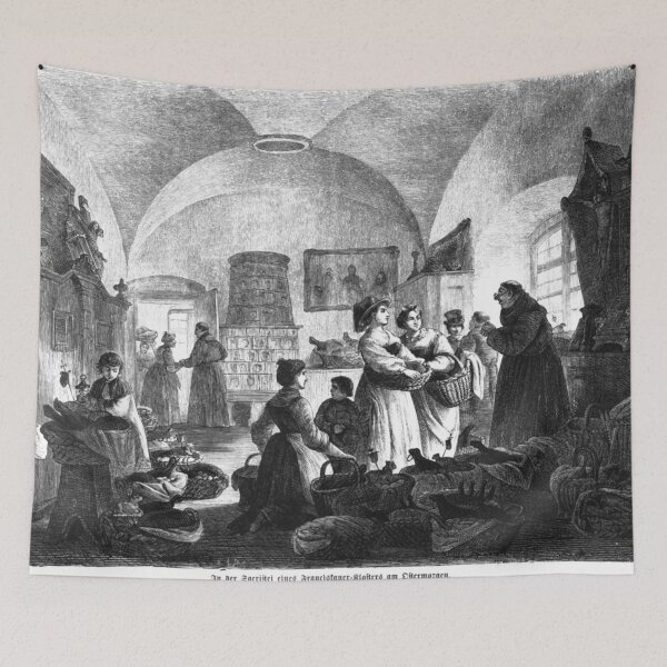 Item preview,  Easter: In the sacristy of a Franciscan monastery on Easter morning  designed and sold by The Great  Art.