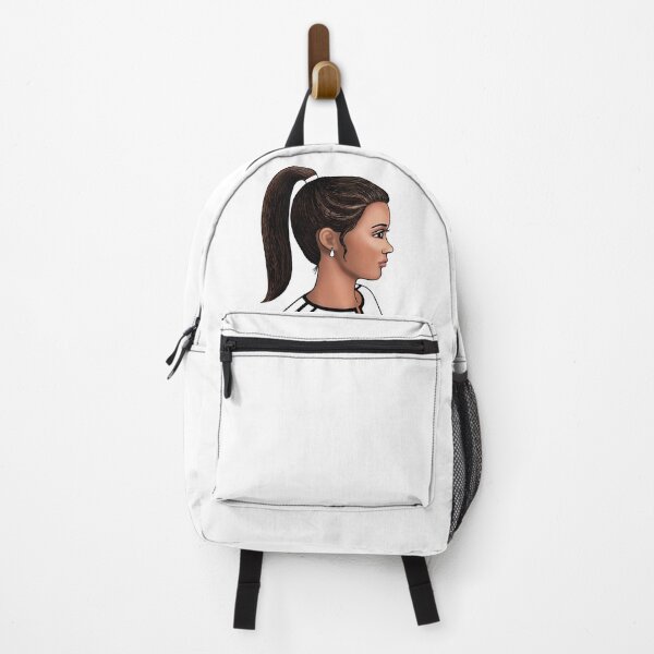 Item preview, stylized drawn face in profile of european girl designed and sold by nataliavavilina.