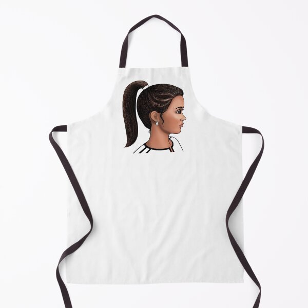 Item preview, stylized drawn face in profile of european girl designed and sold by nataliavavilina.