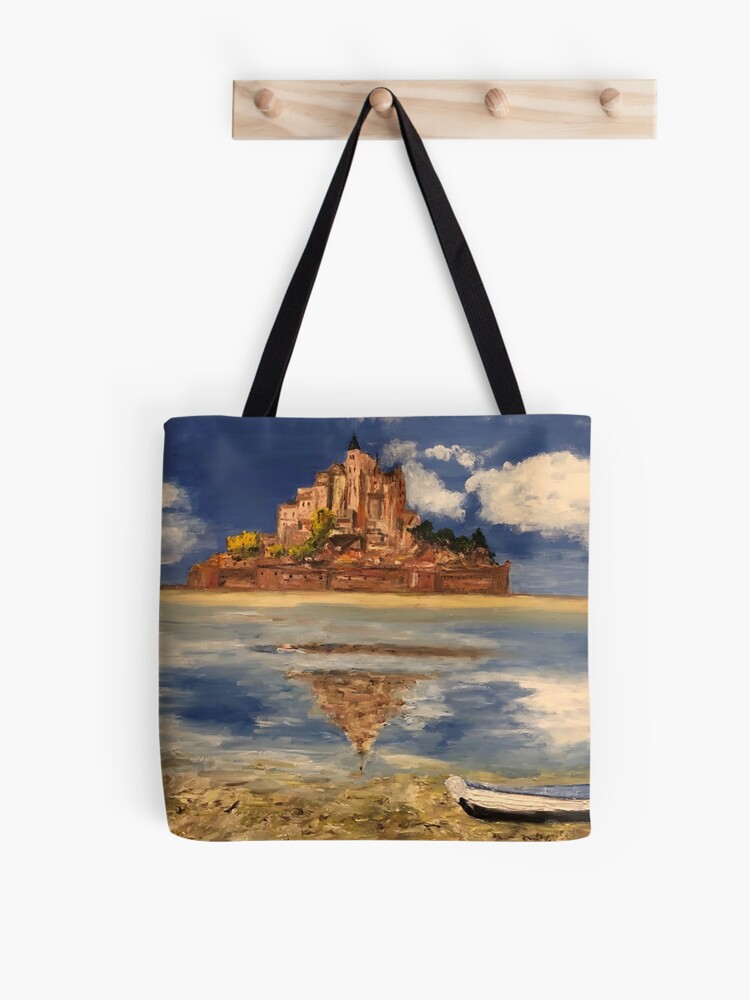 ★Le Mont Saint Michel★ ARMANCE TOTE BAG_Black Armance - Large Tote Bag | Le Mont Saint Michel