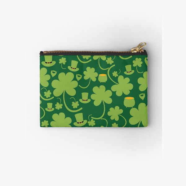 Item preview, St Patrick's Day Clover and Pot of Gold designed and sold by pugmom4.