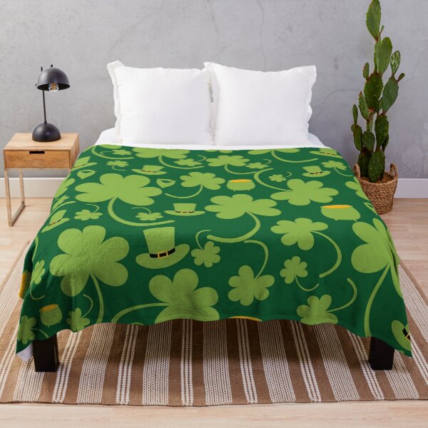 Item preview, St Patrick's Day Clover and Pot of Gold designed and sold by pugmom4.