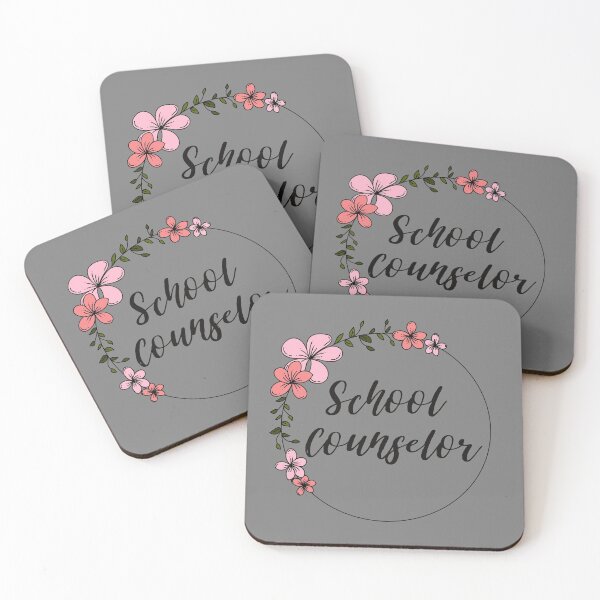 Item preview, School Counselor 2021 Gift Guidance Counselor Cute Floral Circle  designed and sold by natalieritchie.