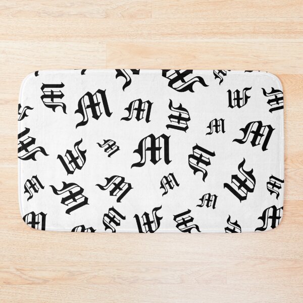Item preview, M – Old English Initial Black Letter M Pattern  designed and sold by Typeglyphs.