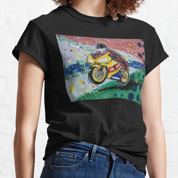 Item preview, The wheelie in yellow painting designed and sold by Treihova.