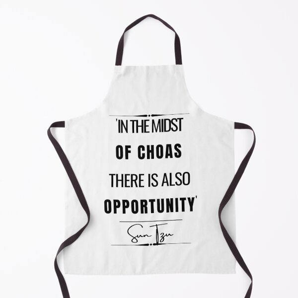 Item preview, Sun Tzu Inspirational Historical Quote- "In the midst of chaos, there is also opportunity." designed and sold by QuoteActually.