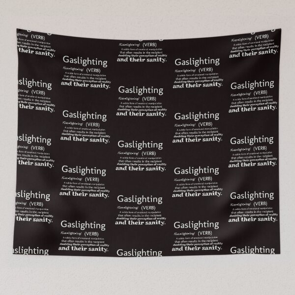 Item preview, Gaslighting (white lettering)  designed and sold by One of The Misfits.