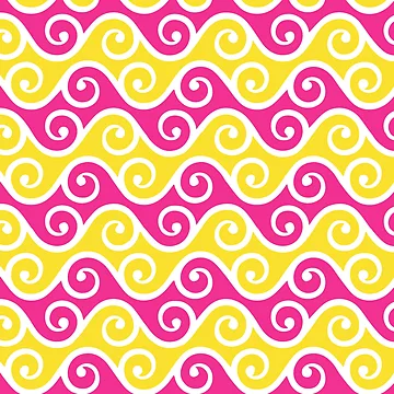 Artwork thumbnail, Wave Pattern by InducTees